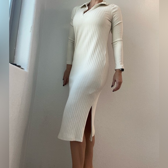 More fitted, midi dress worn once - so cute! - Picture 2 of 5